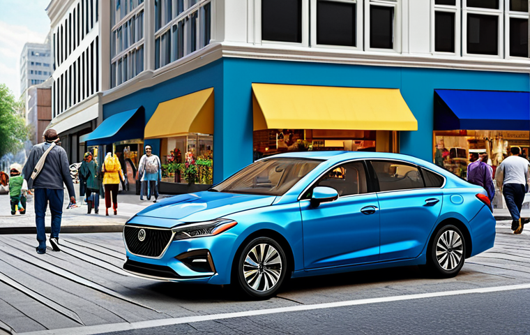 벤츠 E클래스 디젤과 가솔린 모델 차이 - **Prompt:** A professional businesswoman in a modest business suit confidently driving a modern dies...