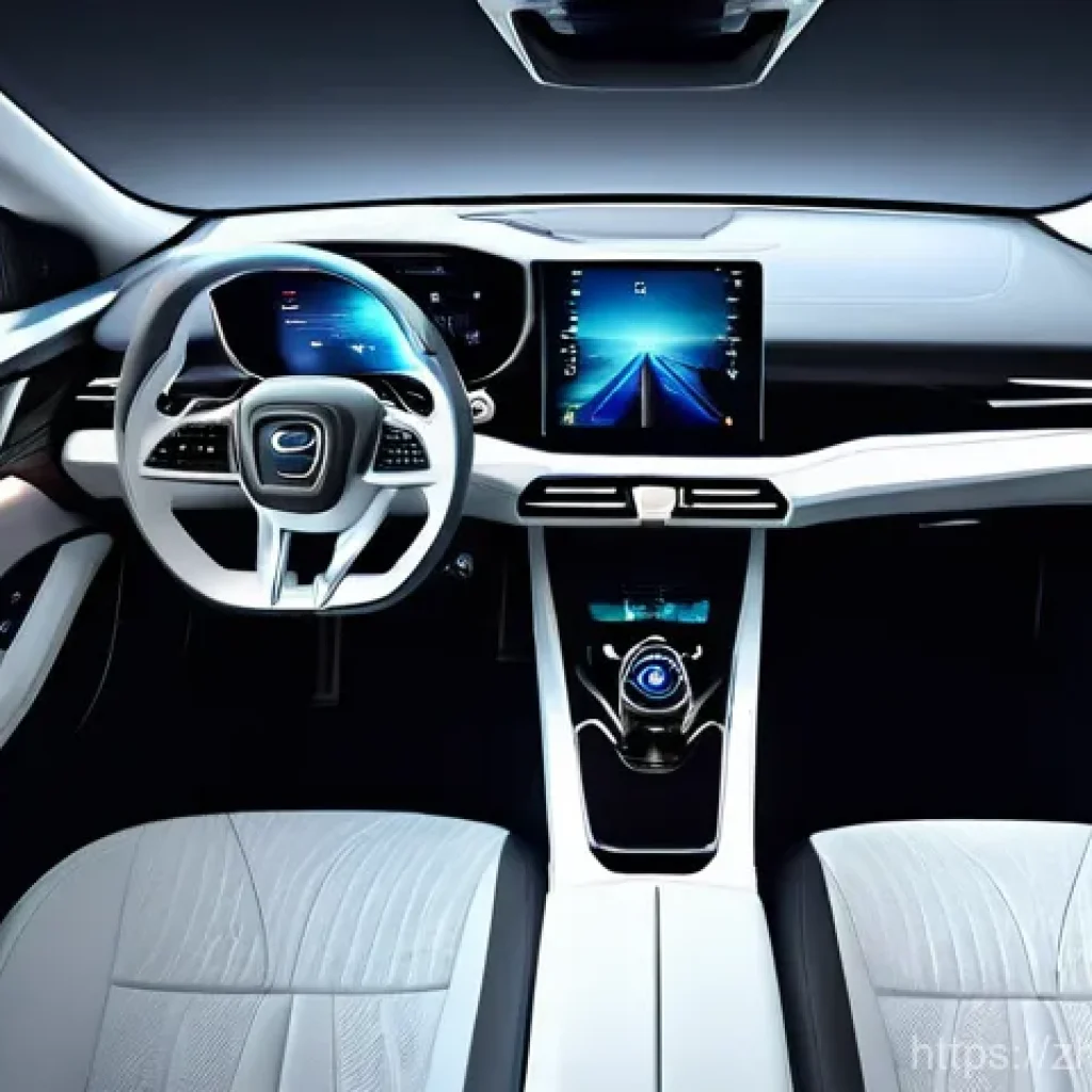 벤츠 S클래스의 고급 인테리어 - **Prompt 1: Intelligent Cockpit and Seamless Interaction**
    "A meticulously crafted, futuristic c...