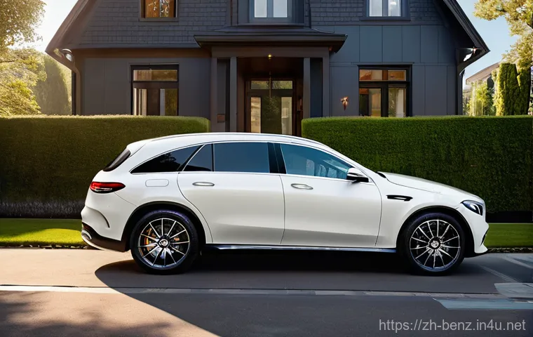 벤츠 EQS의 최신 충전 기술 - **Prompt:** An interior shot from the driver's perspective inside a luxurious Mercedes-Benz EQS. The...